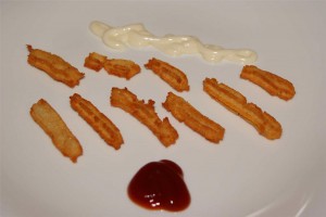 Churros-queso