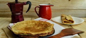 Receta crepes cafe