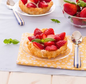 tartaleta de fresas