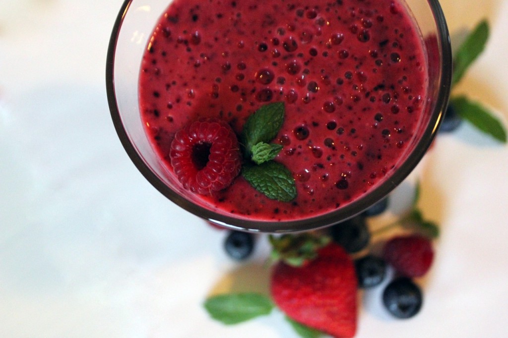 smoothie-frutos-rojos