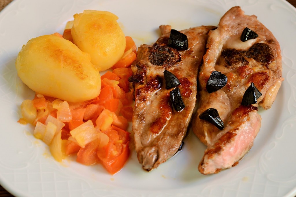 chuletas-pavo-al-ajo-negro-miel