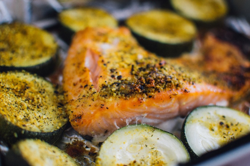 receta salmon horno