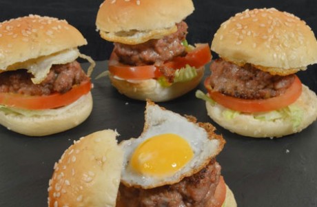 Receta de hamburguesas