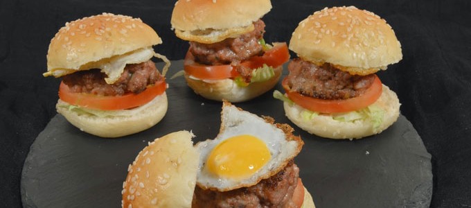 Receta de hamburguesas