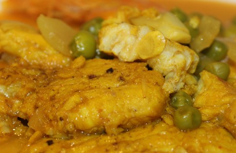 Receta de cazón en amarillo