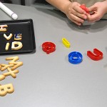 Receta de galletas con forma de letras