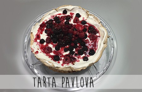 Receta de tarta Pavlova