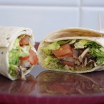 Wraps con falso ceviche de champiñón