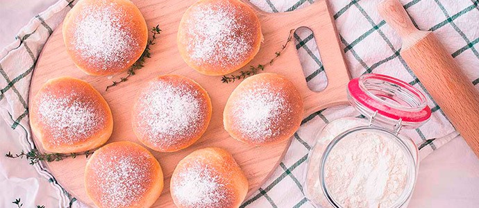 receta pan de hamburguesa