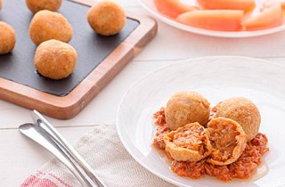 Receta croquetas de atún y tomate